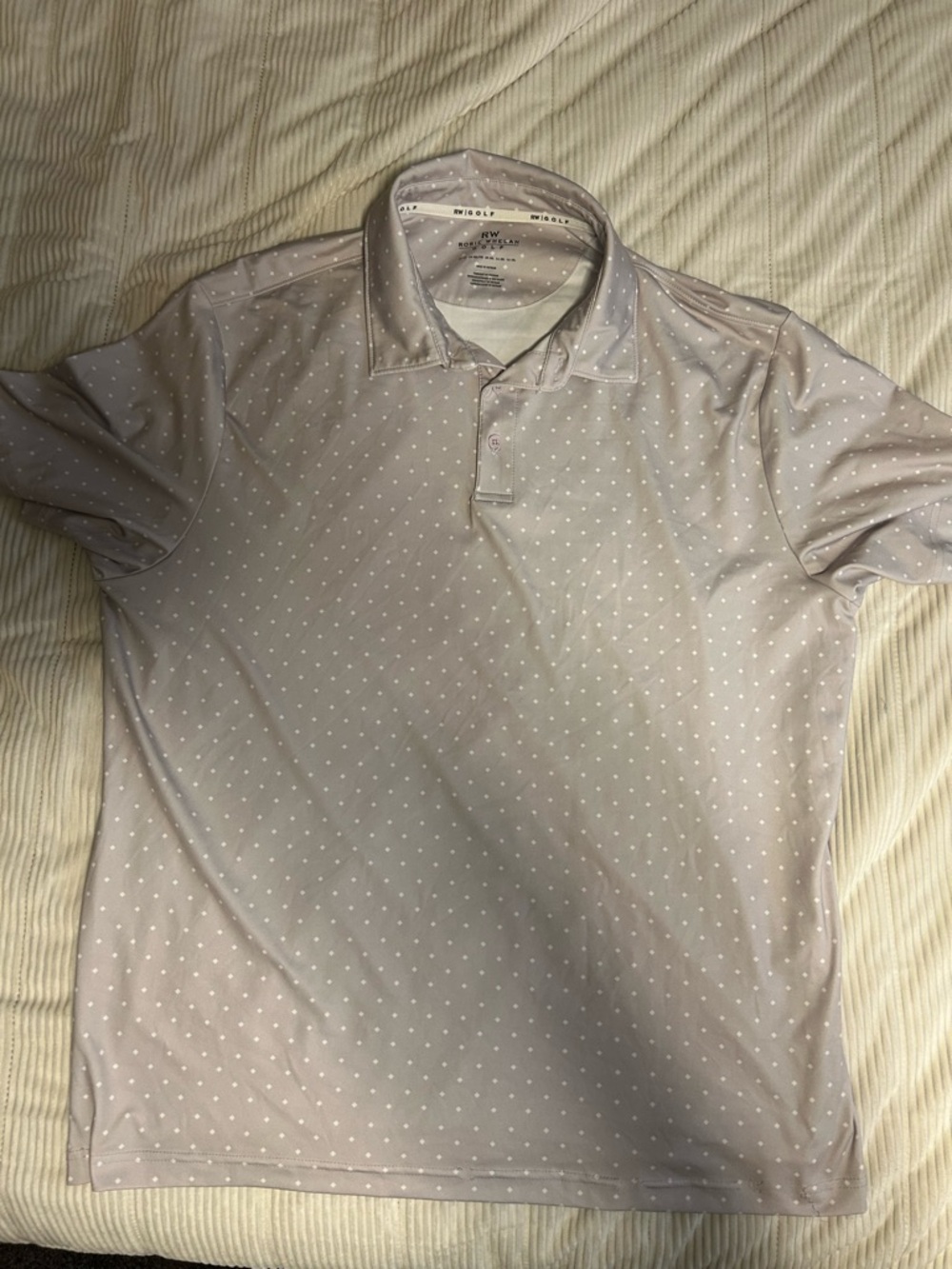 Rorie Whelan Golf Polo Shirt Mens XXL Performance Stretch Short Sleeve